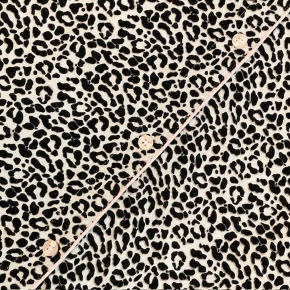 Victoria's Secret Small Animal Leopard Print Night Shirt Pajama PJ Dress Gown - Picture 5 of 12